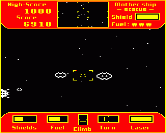 Cylon Attack Screenshot 18 (Acorn Electron)