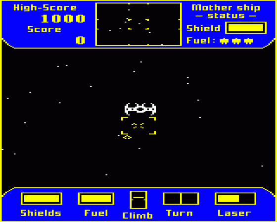 Cylon Attack Screenshot 34 (Acorn Electron)