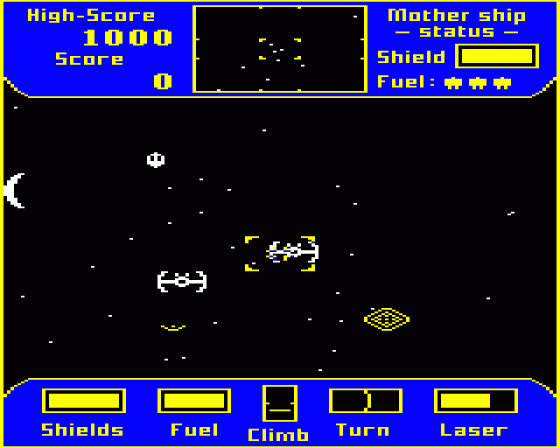 Cylon Attack Screenshot 35 (Acorn Electron)