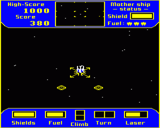 Cylon Attack Screenshot 37 (Acorn Electron)