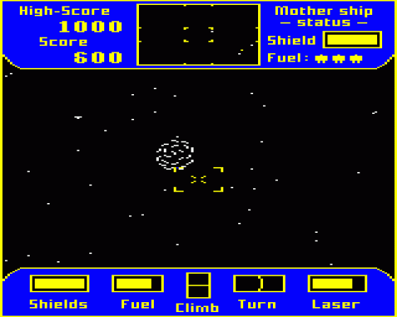 Cylon Attack Screenshot 38 (Acorn Electron)