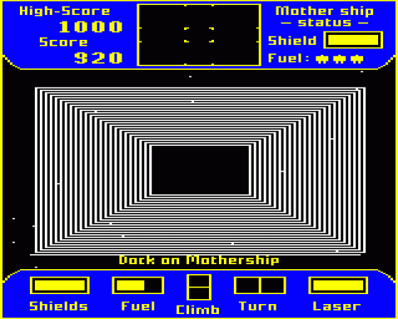 Cylon Attack Screenshot 41 (Acorn Electron)