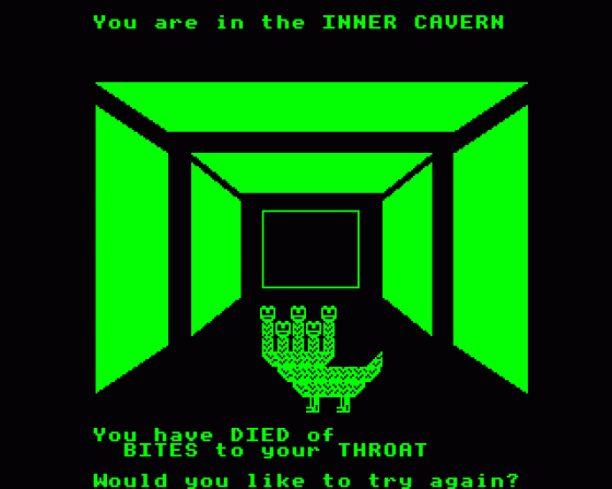 Pharoah's Tomb Screenshot 23 (Acorn Electron)
