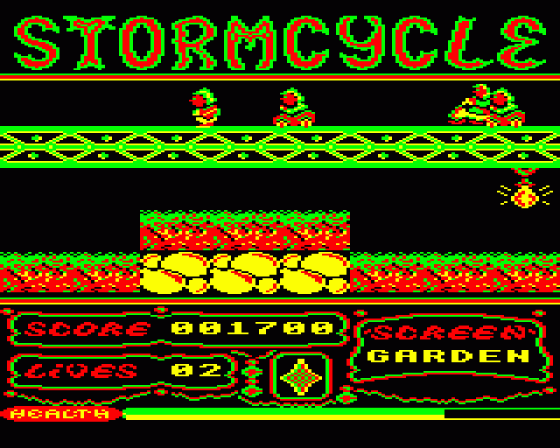 Stormcycle Screenshot 9 (BBC/Electron)