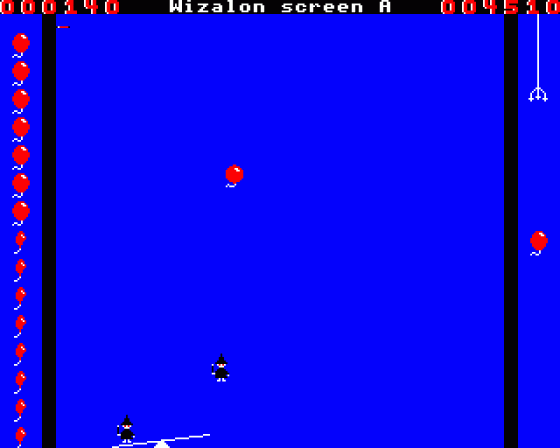 Wizalon Screenshot 6 (Acorn Electron)