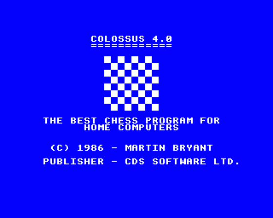 Colossus Chess 4