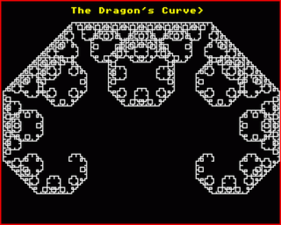 Fast Dragon's Curve (10 Liner)