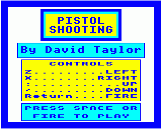 Pistol Shooting
