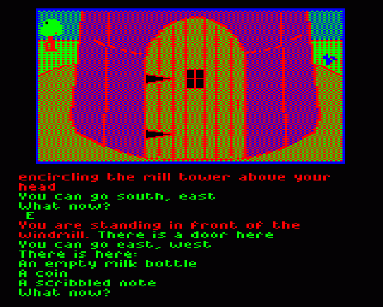 The Lost Crystal Screenshot 5 (Acorn Electron)