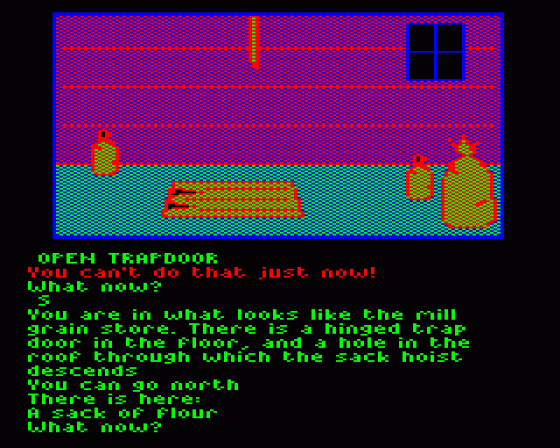 The Lost Crystal Screenshot 11 (Acorn Electron)