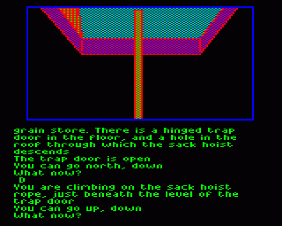 The Lost Crystal Screenshot 13 (Acorn Electron)