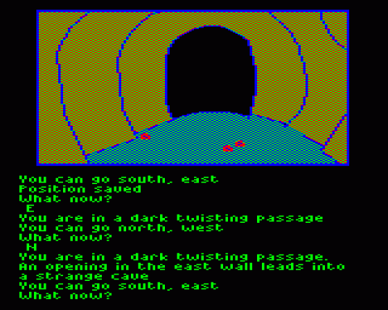 The Lost Crystal Screenshot 22 (Acorn Electron)