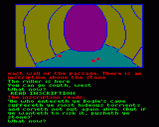 The Lost Crystal Screenshot 27 (Acorn Electron)