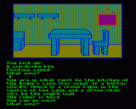 The Lost Crystal Screenshot 29 (Acorn Electron)