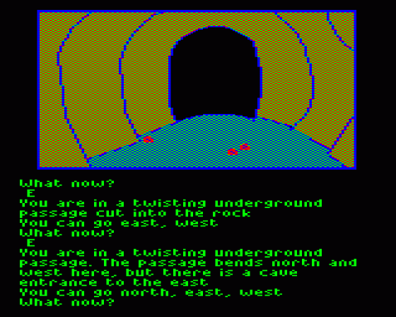 The Lost Crystal Screenshot 32 (Acorn Electron)
