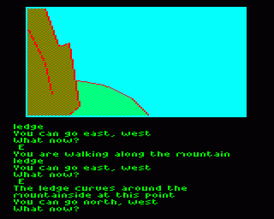 The Lost Crystal Screenshot 37 (Acorn Electron)