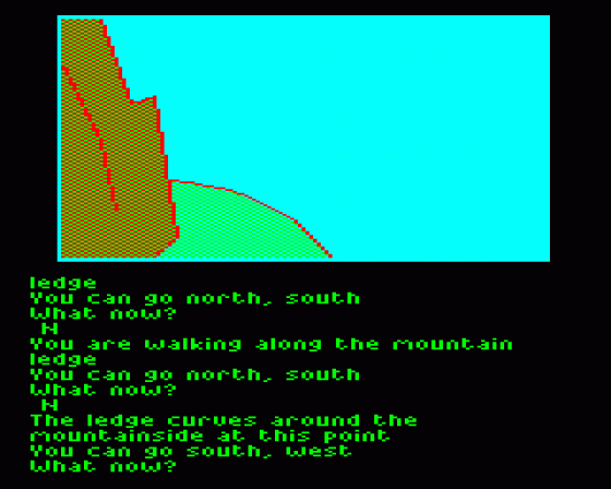 The Lost Crystal Screenshot 38 (Acorn Electron)