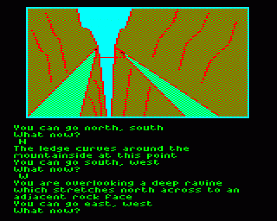 The Lost Crystal Screenshot 39 (Acorn Electron)