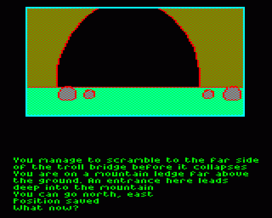 The Lost Crystal Screenshot 42 (Acorn Electron)