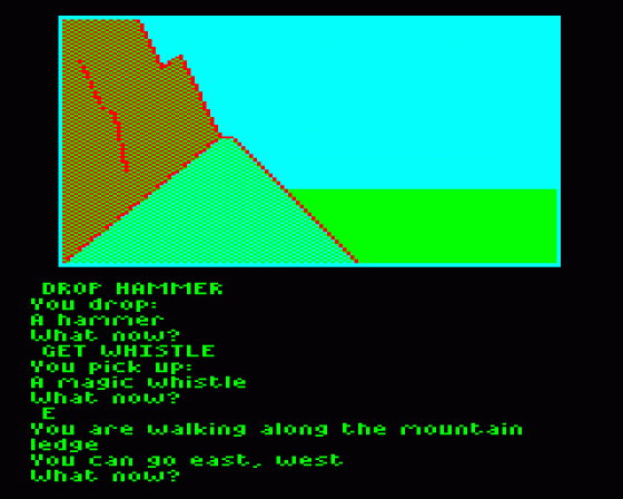 The Lost Crystal Screenshot 46 (Acorn Electron)