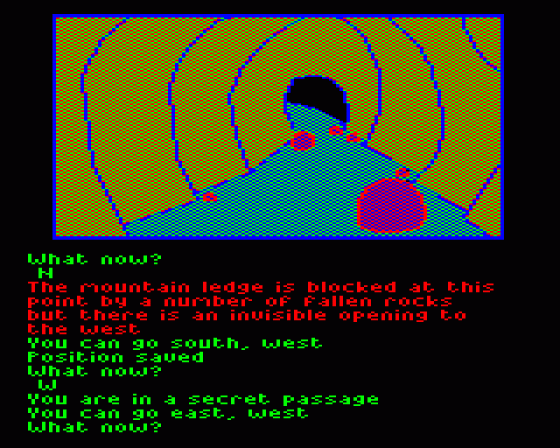 The Lost Crystal Screenshot 49 (Acorn Electron)