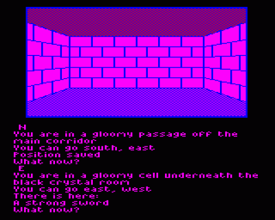 The Lost Crystal Screenshot 79 (Acorn Electron)