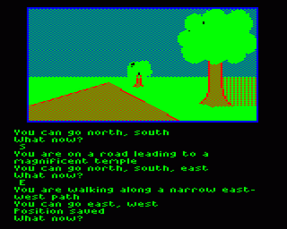 The Lost Crystal Screenshot 89 (Acorn Electron)