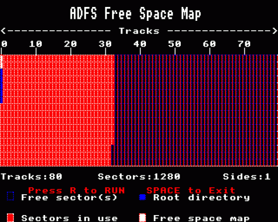 ADFS DD Disk Editor Screenshot