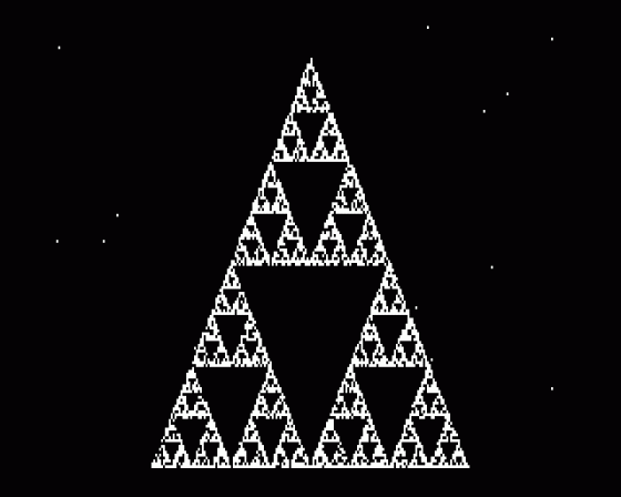 Animation: Sierpinski Gasket Demo Screenshot