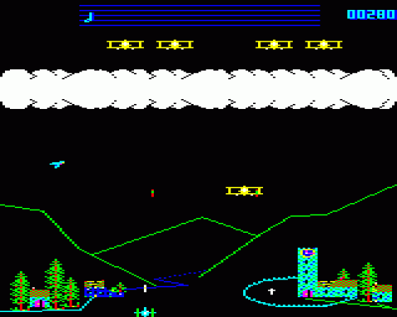 Birdstrike Screenshot 5 (Acorn Electron)