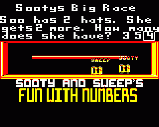 Sooty's Fun With Numbers Screenshot 11 (BBC/Electron)