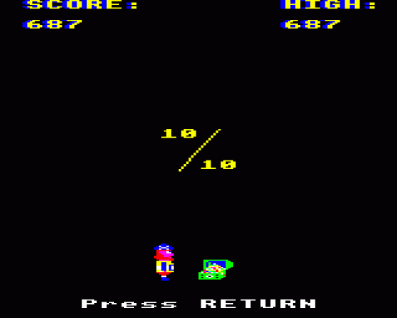 Pirate Pedro Screenshot 7 (Acorn Electron)