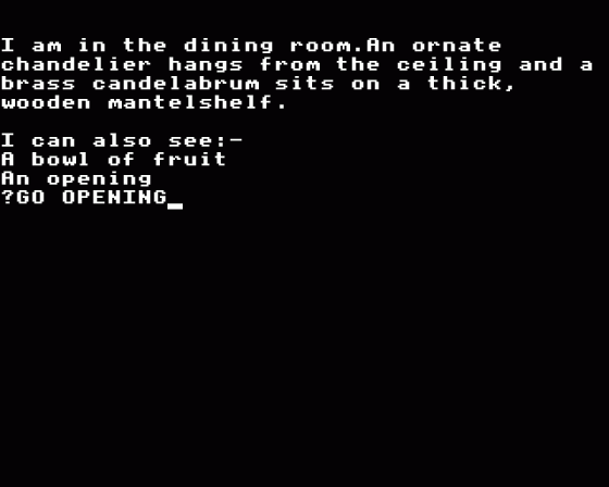 Wychwood Screenshot 19 (Acorn Electron)