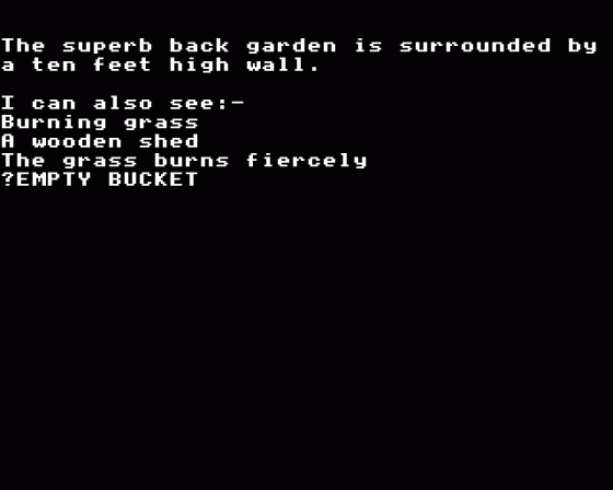 Wychwood Screenshot 25 (Acorn Electron)