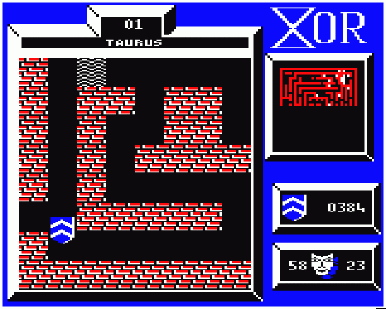 Xor: Procyon's Mazes Screenshot 7 (Acorn Electron)