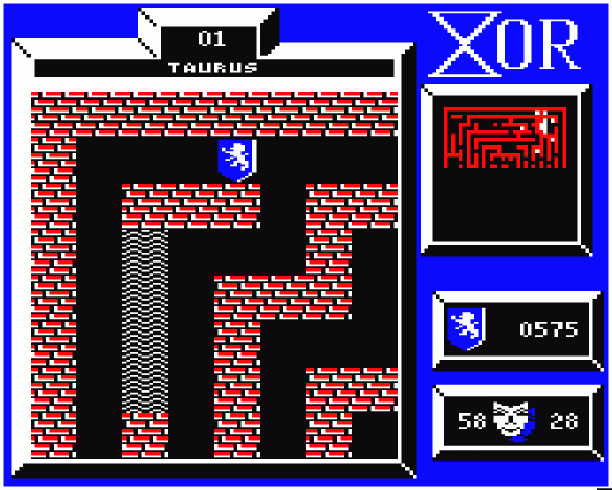 Xor: Procyon's Mazes Screenshot 8 (Acorn Electron)