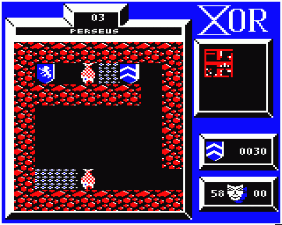 Xor: Procyon's Mazes Screenshot 11 (Acorn Electron)