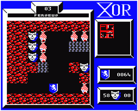 Xor: Procyon's Mazes Screenshot 12 (Acorn Electron)