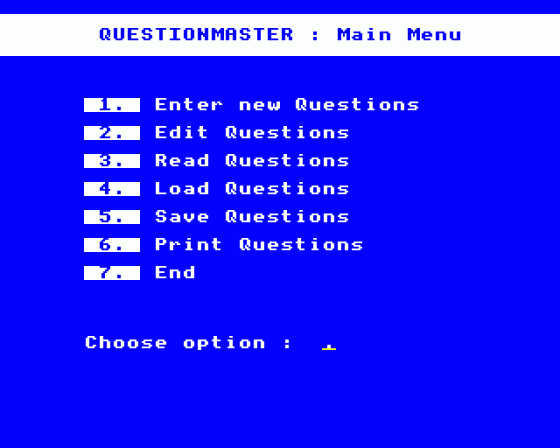 Blockbusters Question Master