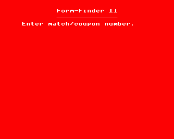 Formfinder