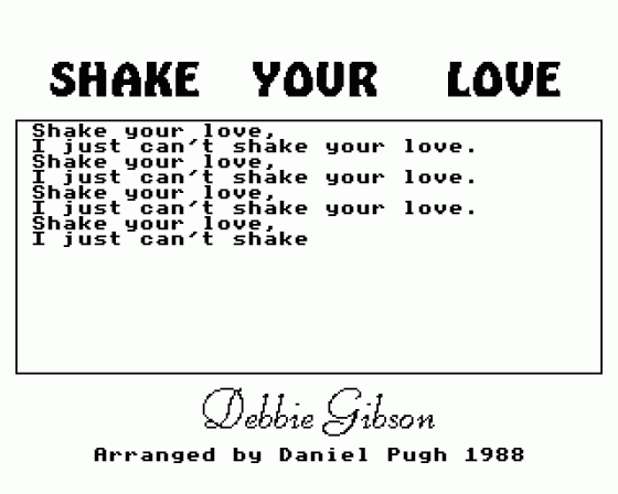 Shake Your Love