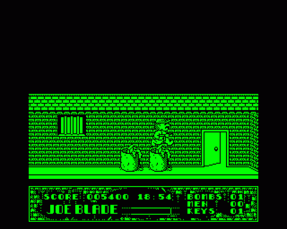 Joe Blade Screenshot 23 (BBC/Electron)