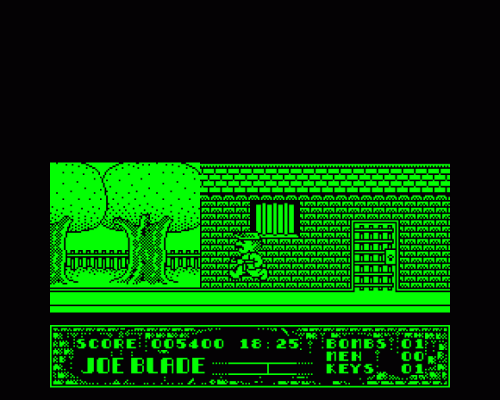 Joe Blade Screenshot 24 (BBC/Electron)