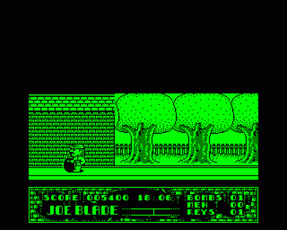 Joe Blade Screenshot 26 (BBC/Electron)