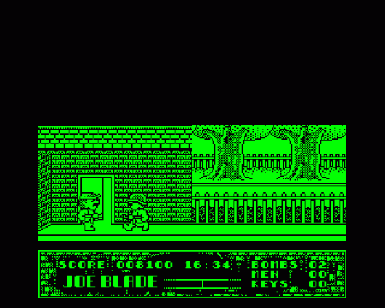 Joe Blade Screenshot 32 (BBC/Electron)