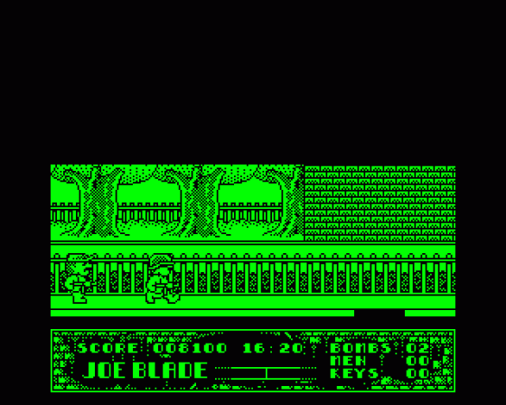 Joe Blade Screenshot 33 (BBC/Electron)