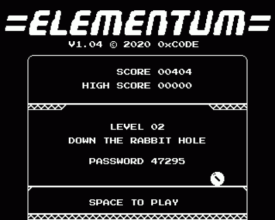 Elementum Screenshot 8 (BBC/Electron)