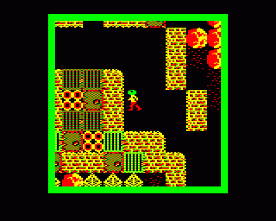 Repton: The Lost Realms Screenshot 6 (Acorn Electron)