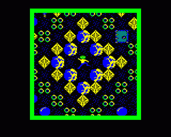 Repton: The Lost Realms Screenshot 7 (Acorn Electron)