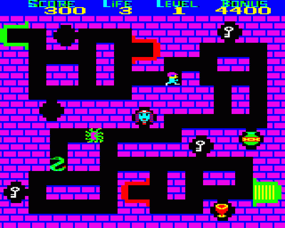 Crypt Capers Screenshot 5 (Acorn Electron)